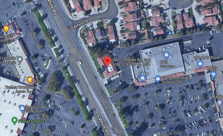 3210-3254 S White Rd,San Jose,CA,95148,US San Jose,CA